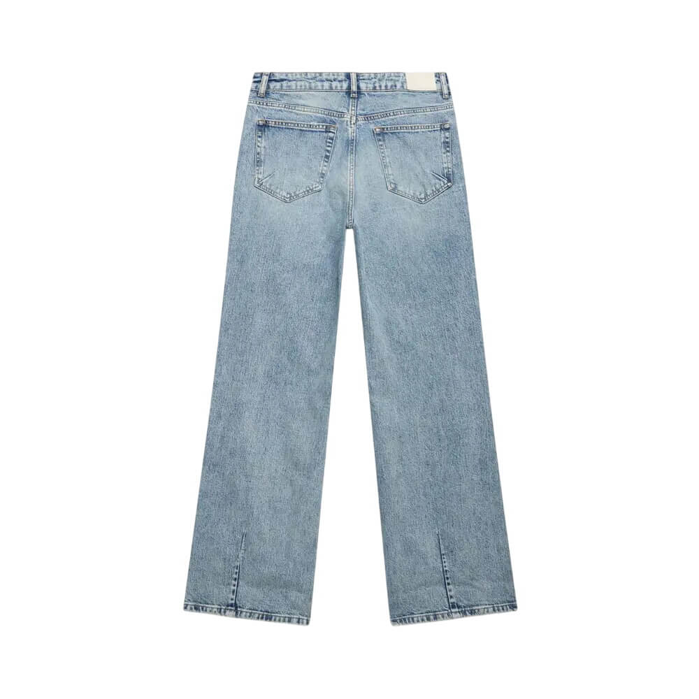 Mint Velvet Mid Indigo Workable Wide Jeans